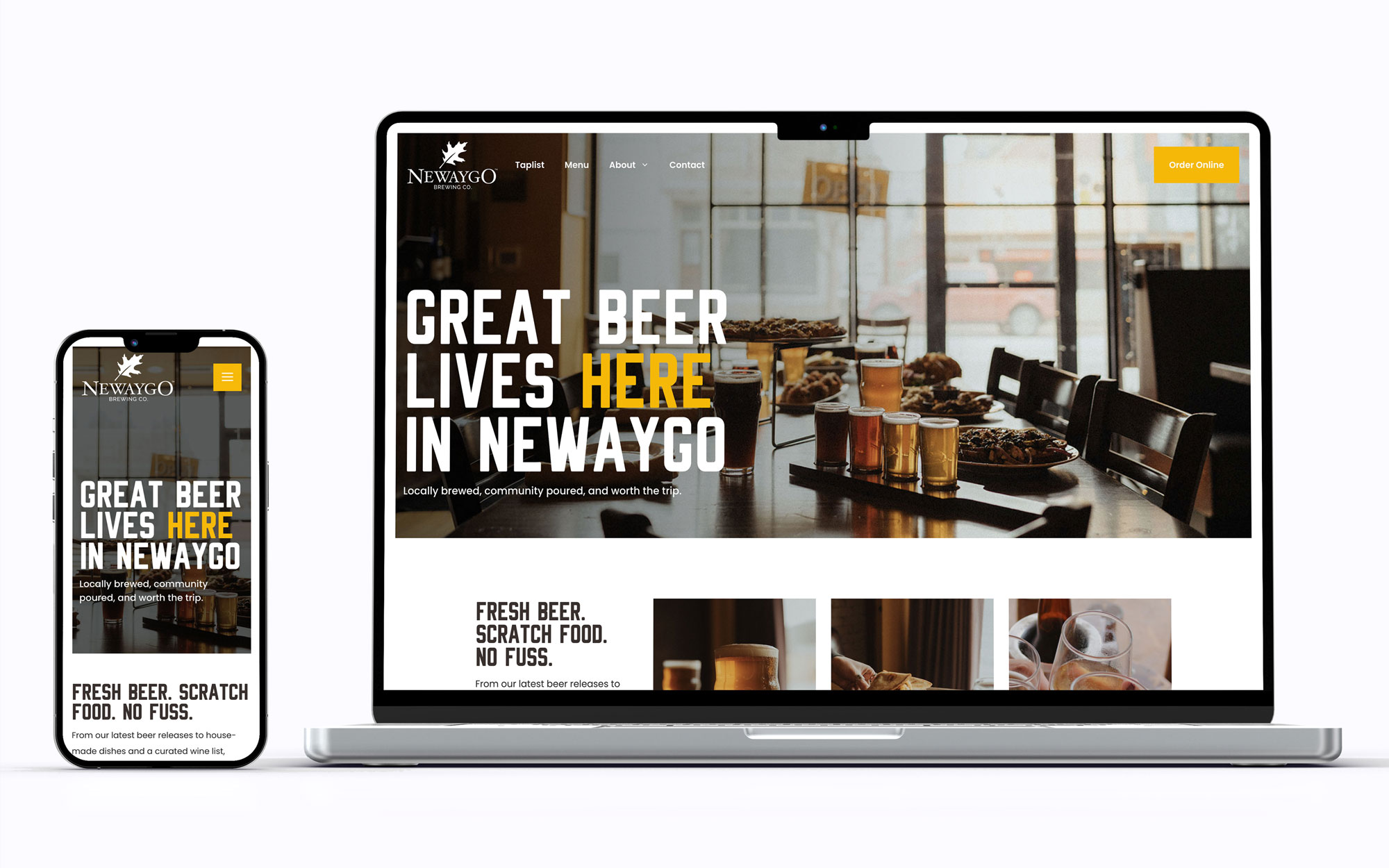 Newaygo Brewing Company | Gary Mavis Design & Development